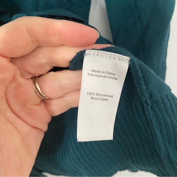 Left on Houston Braid Detail Wool Cardigan Small - Picture 4 of 4